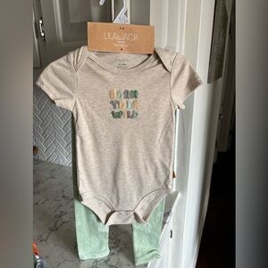 Beige Baby Onesie